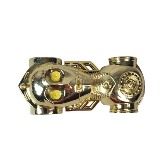 2/$15 Disney Racers Character Car Gold 1:64 Scale Diecast Metal Star Wars C3PO - Picture 7 of 9